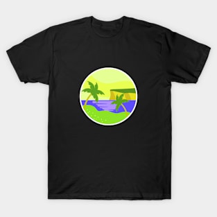 Landscape with river T-Shirt